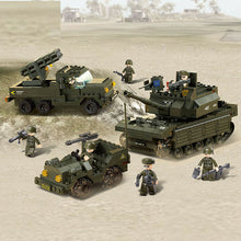 Load image into Gallery viewer, 602PCS Army Marines Armored Car Tank Building Blocks Bricks Model Solider Figure Fully