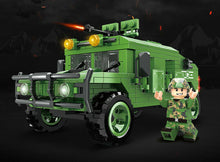 Load image into Gallery viewer, 391PCS Military 5 in 1 Hummer Armored Car Building Block Brick Figures Model Fully