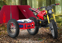 Load image into Gallery viewer, 547PCS MOC Camping Motorcycle Tricycle Building Block Brick Model Educational Toy Fully