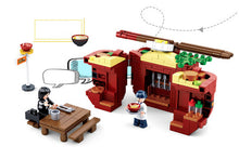 Load image into Gallery viewer, 345PCS City Street Ramen Noodle Store Shop Building Blocks Brick Model Figure Fully Compatible With Lego