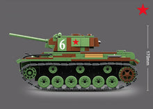 Load image into Gallery viewer, 766PCS KV-1 Heavy Panzer Tank Model Building Blocks Bricks WW2 Soldier Figure Fully