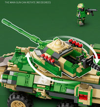 Load image into Gallery viewer, 1154PCS Military Fire Armored vehicle Car Building Block Brick Figures Model Educational Toy Fully Compatible With Lego