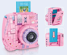 Load image into Gallery viewer, 494PCS MOC Mini Camera 7C Pink Building Blocks Bricks Model Educational Toy Fully Compatible With Lego