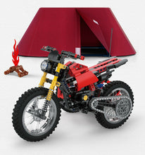 Load image into Gallery viewer, 547PCS MOC Camping Motorcycle Tricycle Building Block Brick Model Educational Toy Fully