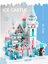 Load image into Gallery viewer, 1314PCS Girl Ice Snow Winter Castle Fairy Tales Building Block Brick Figures Fully Compatible With Lego