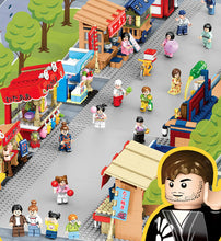 Load image into Gallery viewer, Mini Japanese City Town Street Market Shop Educational Toy Building Blocks Bricks Figures Fully Compatible With Lego