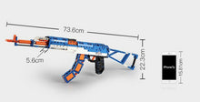 Load image into Gallery viewer, 498PCS Military AK47 Assault Rifle Scar Gun Building Blocks Bricks Model Educational Toy Fully