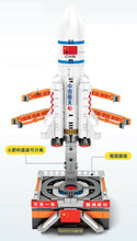 Load image into Gallery viewer, 361PCS China Long March 5 Carrier Rocket CZ-5 Figure Building Block Brick Model Fully