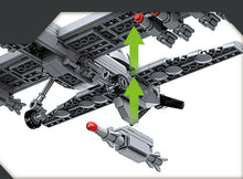 Load image into Gallery viewer, 738PCS Military Unmanned Dronev Wing Loong UAV-2 Building Blocks Bricks Model Fully