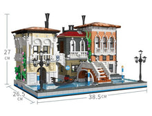 Load image into Gallery viewer, 3050PCS City Town Venice Water Mall Store Building Blocks Educational Toy Model Brick Fully