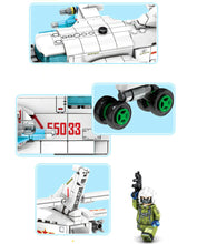 Load image into Gallery viewer, 355PCS China H-6K Bomber Aircraft Fighter Building Blocks Bricks Figures Model Fully