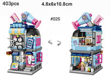 Load image into Gallery viewer, DIY Mini City Street Shop Store Restaurant View Educational Toy Building Block Gift Decorate Fully Compatible With Lego
