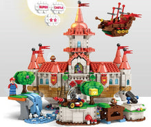 Load image into Gallery viewer, 2614PCS MOC Princess Mario Biggie Castle Building Block Model Brick Figure Educational Toy Fully