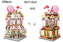 Load image into Gallery viewer, DIY Mini City Street Shop Store Restaurant View Educational Toy Building Block Gift Decorate Fully Compatible With Lego