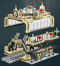 Load image into Gallery viewer, 3950PCS MOC City Euro Railway Station Building Blocks Model Bricks Figures Educational Toy Fully