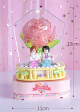Load image into Gallery viewer, 323PCS MOC Rose Music Box Love Valentine Building Blocks Educational Toy Model Bricks Figure Fully