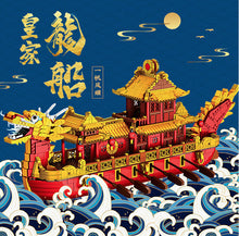 Load image into Gallery viewer, 3325PCS Chinese Culture Dragon Boat Building Blocks Bricks Model Figure Educational Toy Fully
