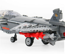Load image into Gallery viewer, 746PCS Military J20 Air Fighter Building Block Brick Model Educational Toy Fully