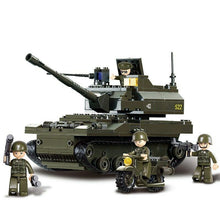 Load image into Gallery viewer, 258PCS Military K9 Tank Building Blocks Bricks Soldier Figure Model Educational Toys Fully