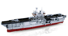 Load image into Gallery viewer, 1088PCS Military LHA 075 Amphibious Assault Ship Building Blocks Brick Model Educational Toy Fully Compatible With Lego