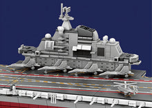 Load image into Gallery viewer, 2197PCS Military PLA NAVY Liaoning Aircraft Carrier Building Blocks Bricks Model Fully Compatible With