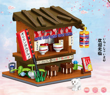 Load image into Gallery viewer, 233PCS MOC Mini Japanese Cuisine Ramen House Building Blocks Educational Toy Model Bricks Fully