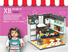 Load image into Gallery viewer, 6PCS Set DIY Mini Sweet Home Furnishing Educational Toy Building Blocks Bricks Figure Fully