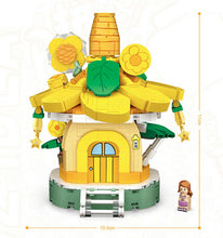 Load image into Gallery viewer, 616PCS Mini Sunflower House Building Blocks Bricks Cute Figures Model Fully
