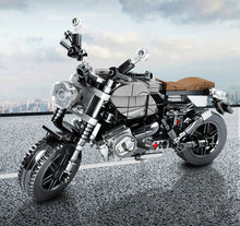 Load image into Gallery viewer, 262PCS Motorcycle Bike latte Technic MOC Building Blocks Bricks Model Educational Toy Fully