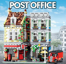 Load image into Gallery viewer, 3716PCS City MOC Post Office Building Blocks Educational Toy Model Bricks Figures Car Fully