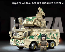Load image into Gallery viewer, 393PCS Military HQ17A Anti Aircraft Missiles Car Building Block Brick Model Educational Toy Fully