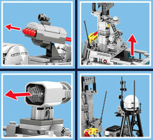 Load image into Gallery viewer, 1716PCS Military Type 956 Destroyer Ship Building Block Brick Model Figure Educational Toy Fully Compatible With Lego