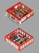 Load image into Gallery viewer, 2353PCS City Street MOC Bookstore Building Blocks Educational Toy Model Bricks Figures Fully Compatible With Lego