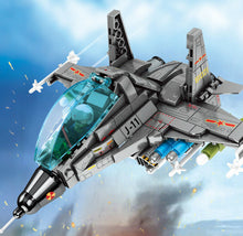 Load image into Gallery viewer, 333PCS Military J11-B Fighter Plane Building Blocks Model Brick Figures Fully
