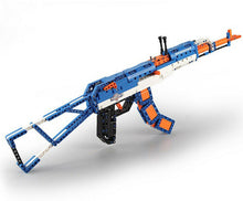 Load image into Gallery viewer, 498PCS Military AK47 Assault Rifle Scar Gun Building Blocks Bricks Model Educational Toy Fully