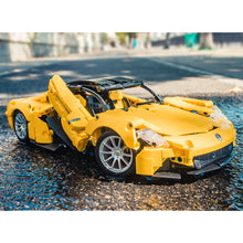 Load image into Gallery viewer, 1269PCS MOC Static Technic SpeedYellow GT Super Racing Sports Car Model Toy Building Block Brick Gift Kids Compatible Lego 1:14