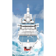 Load image into Gallery viewer, 724PCS MOC Yuanwang 5 Surveying Vessel Ship Model Figure Toy Building Block Brick Gift Kids