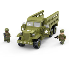 Load image into Gallery viewer, 357PCS Military WW2 CCKW-353 Truck Figure Model Toy Building Block Brick Gift Kids