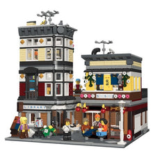 Load image into Gallery viewer, 2662PCS MOC City Street Town Sushi Japanese Restaurant Figures Model Toy Building Block Brick Gift Set Kids New Compatible With Lego
