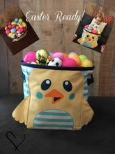 Load image into Gallery viewer, Thirty one Mini Storage bin Round organizer 31 gift in Spring Chick
