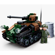 Load image into Gallery viewer, 245PCS Military WW2 Wiesel Airborne Combat Vehicle Figure Model Toy Building Block Brick Gift Kids Compatible Lego