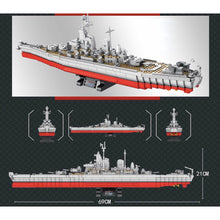 Load image into Gallery viewer, 1712PCS Military WW2 Iowa Class Battleship Ship US Model Toy Building Block Brick Gift Kids Compatible Lego