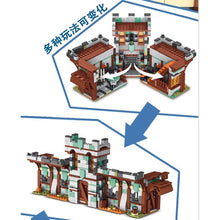 Load image into Gallery viewer, 1724PCS MOC City Street Town Medieval Market Coach Model Building Block Brick Gift Set Kids New Compatible Lego