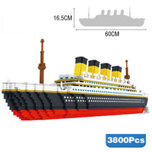Load image into Gallery viewer, 3800PCS Titanic Cruise Ship Boat Model Building Block Brick Toy Display Gift Set Kids New
