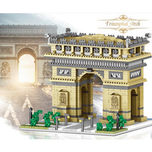 Load image into Gallery viewer, 2020PCS Architecture Triumphal Arch Paris France Model Building Block Brick Toy Display Gift Set Kids New Compatible Lego