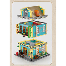 Load image into Gallery viewer, 2864PCS Micro Mini City Street Old Shanghai Hockshop Model Figures Toy Building Block Brick Gift Set Kids New