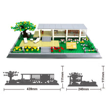 Load image into Gallery viewer, 661PCS MOC Architecture Farnsworth House Model Toy Building Block Brick Gift Kids Compatible Lego