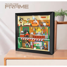 Load image into Gallery viewer, 632PCS MOC Coffee Shop Restaurant Picture Frame Model Toy Building Block Brick Gift Decoration