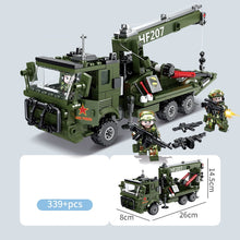 Load image into Gallery viewer, 339PCS Military WW2 Rescue Vehicle Truck Figure Model Toy Building Block Brick Gift Kids Compatible Lego