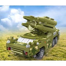 Load image into Gallery viewer, 623PCS Military WW2 HQ-7 Anti Aircraft Missile Truck Car Figure Model Toy Building Block Brick Gift Kids